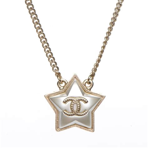 chanel cc star necklace|Chanel cc necklace price.